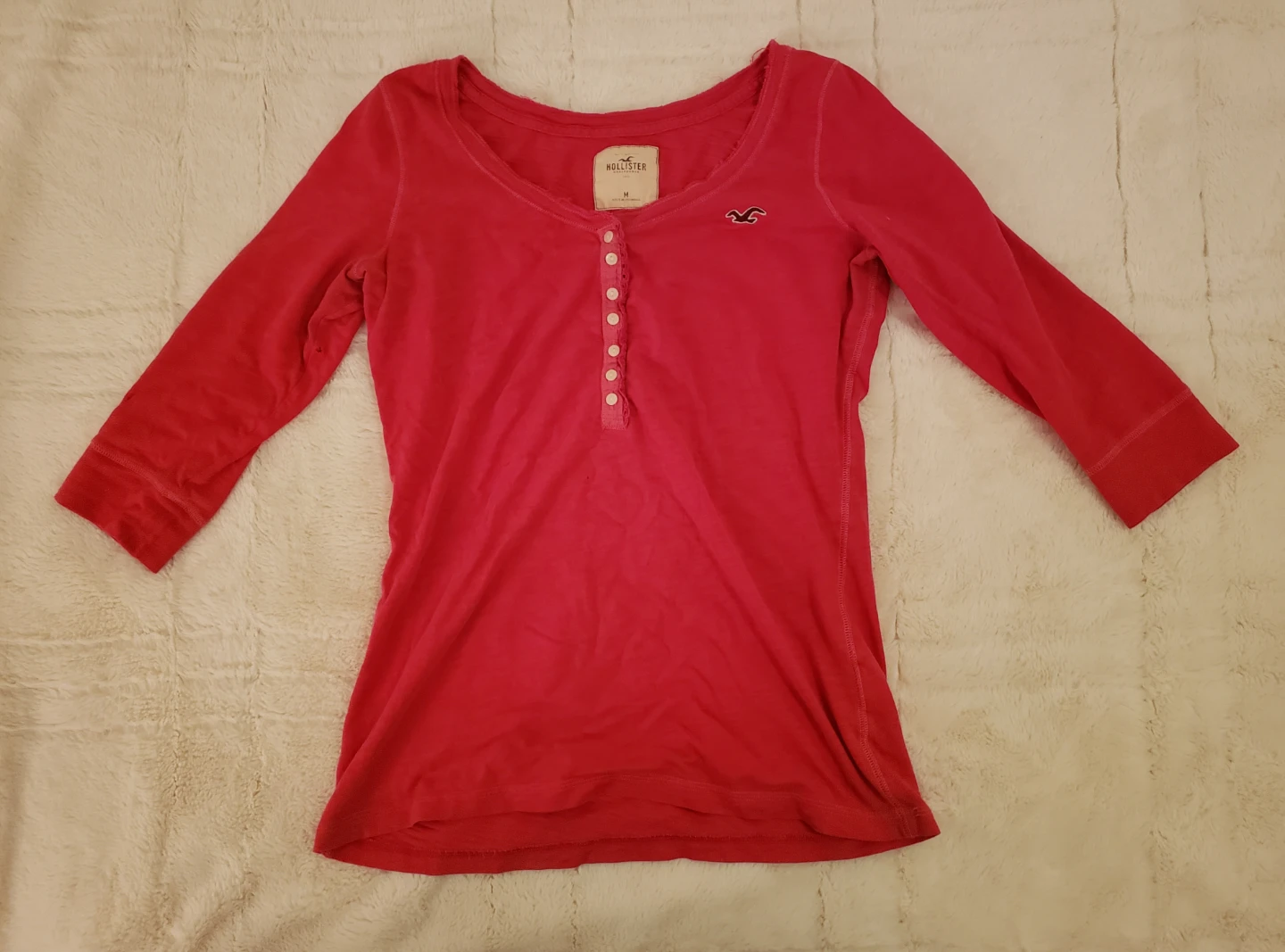 Hollister Pink Long Sleeve Top - photo 2