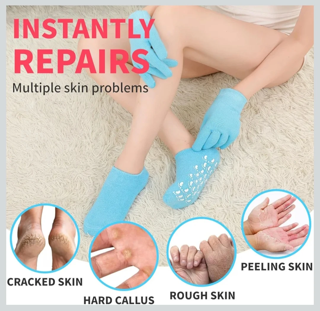 Moisturizing Glove and Sock,Gel Spa Moisturizing Therapy Sock＆ - photo 3