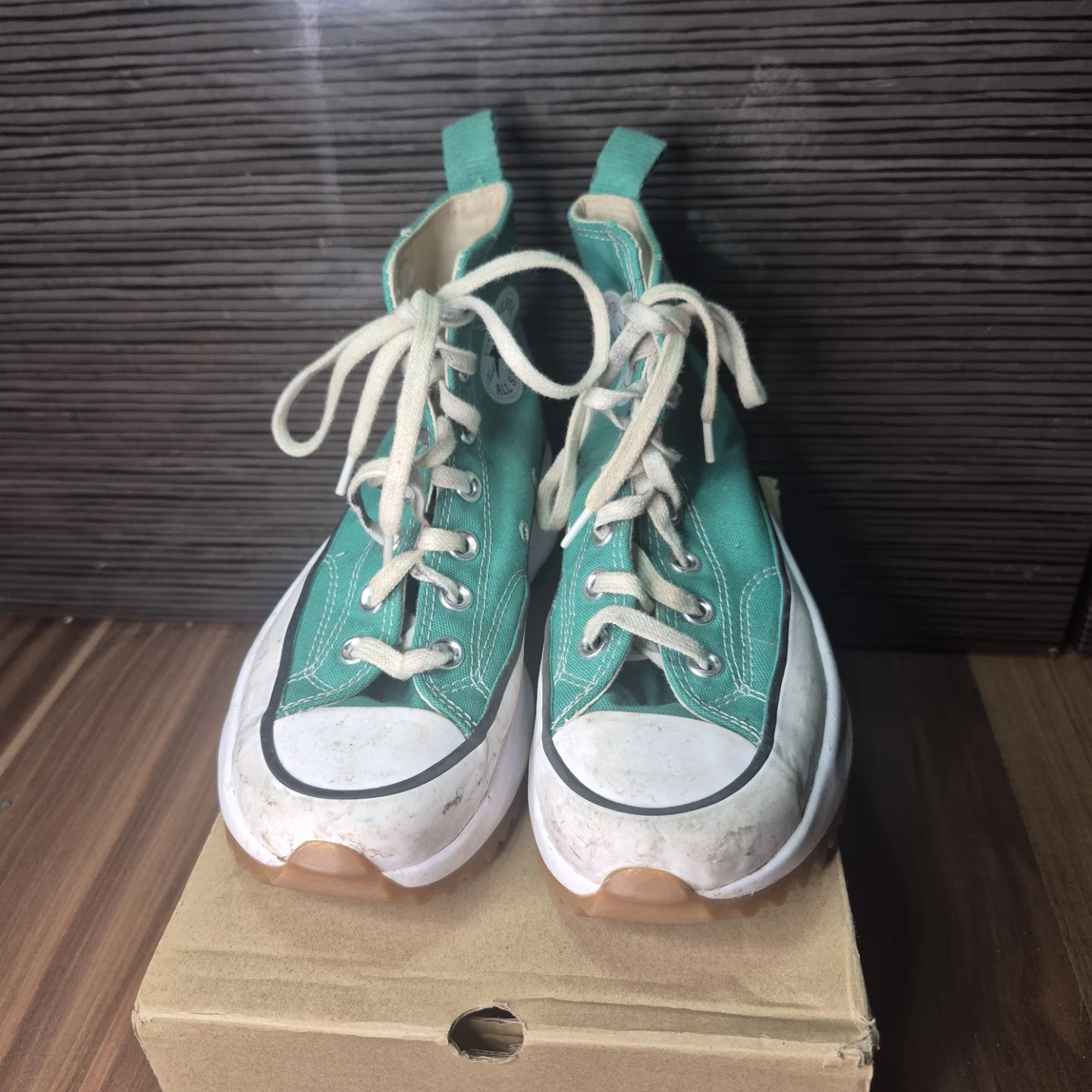 Converse Run Star Hike High Top Sneakers - Teal