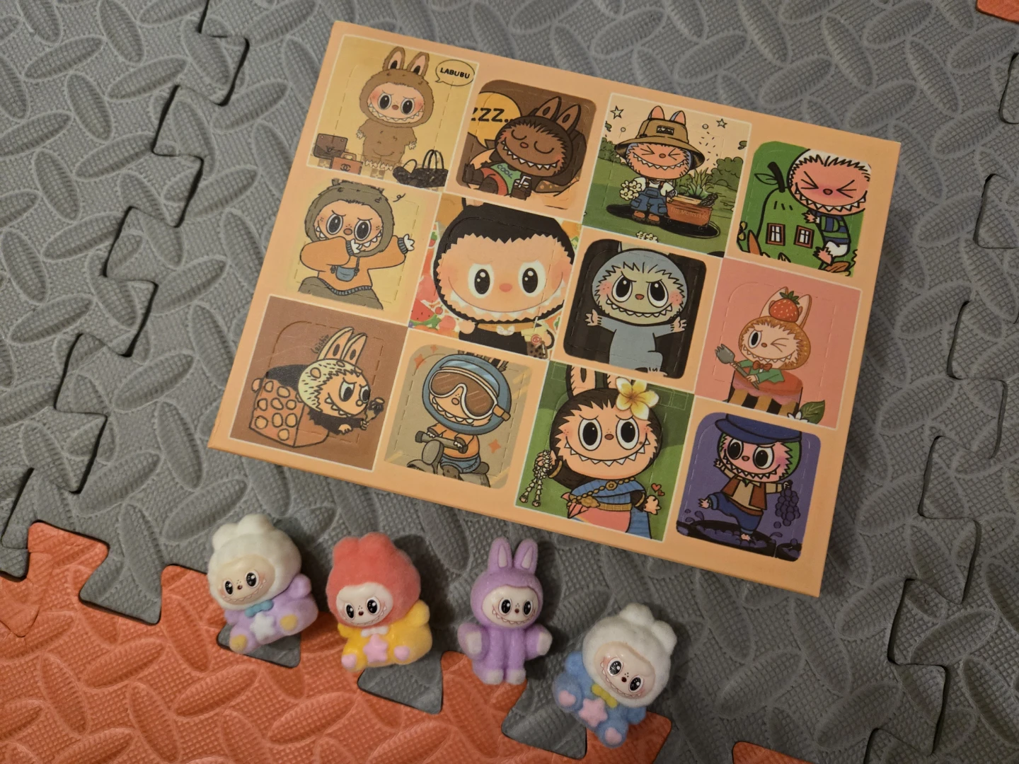 Labubu Blind Box Mini Figures - 12 Piece Set