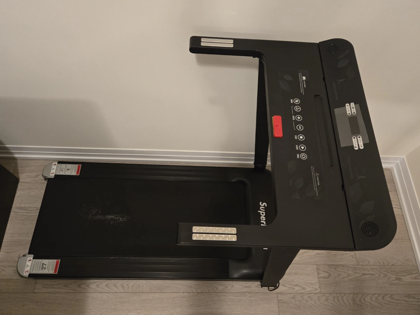 SuperFit Folding Treadmill - Black - photo 2