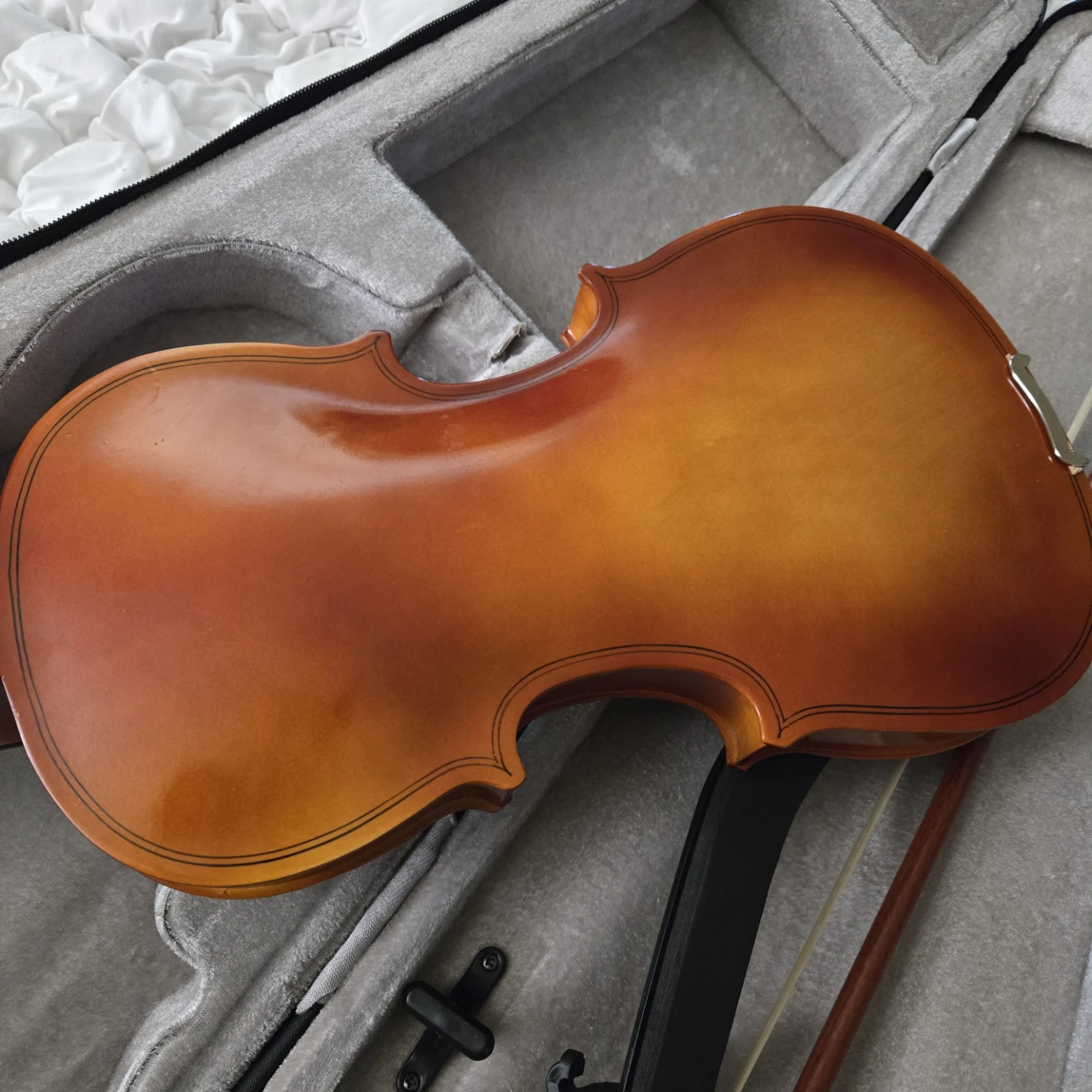 Glarry Violin with Case and Bow - photo 4