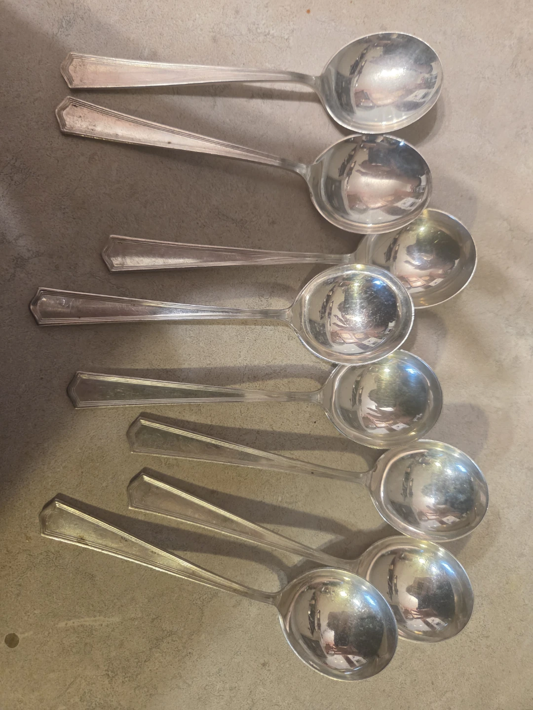 Wm. Rogers Sterling Silver Spoons - Set of 8