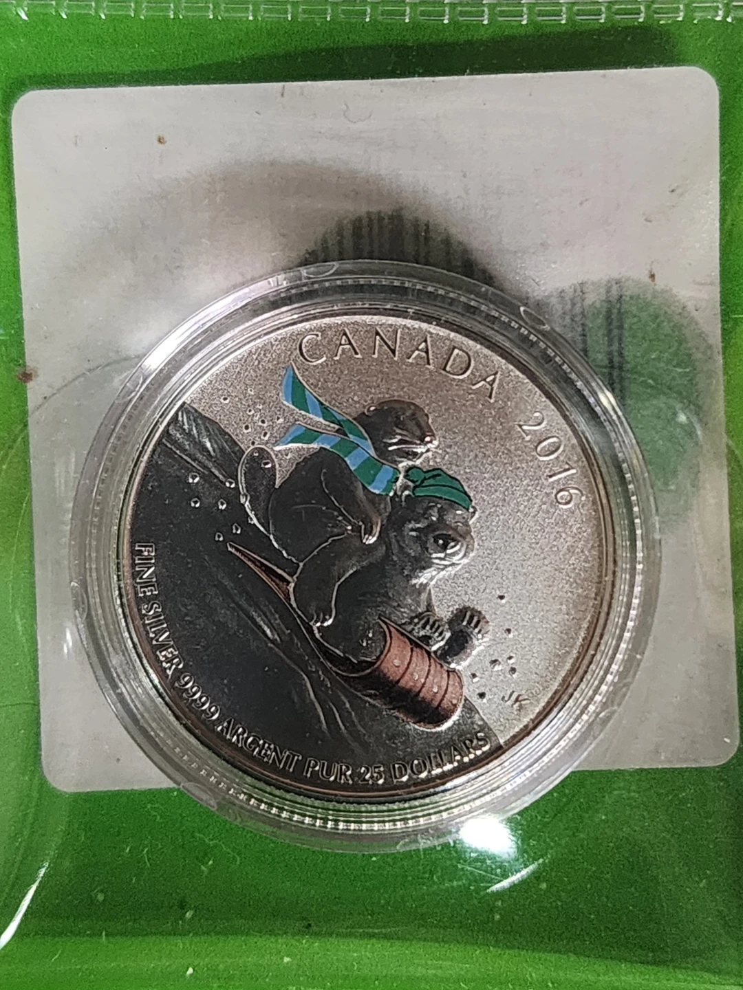 2016 Canada $25 Fine Silver Coin - photo 3