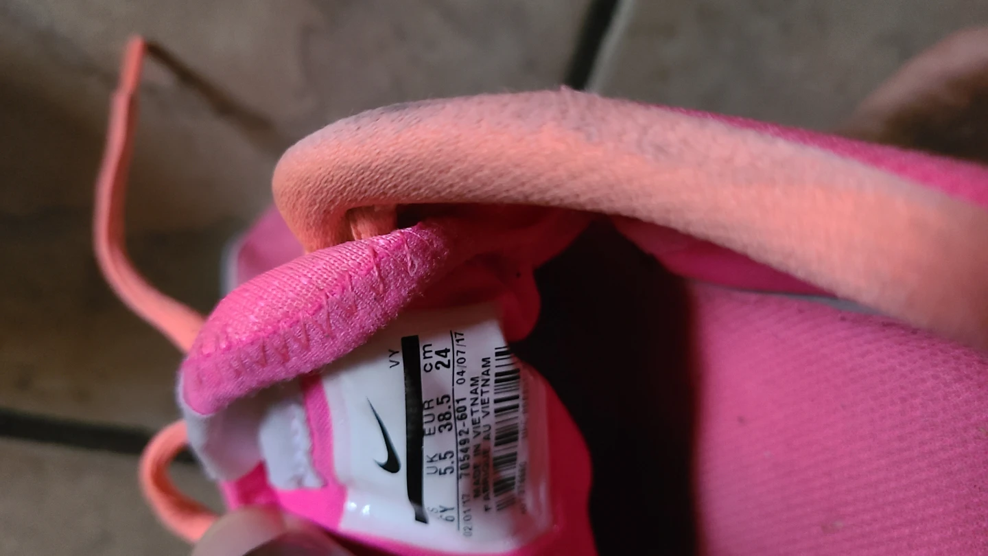 Nike Pink Sneakers - Size 5.5 Youth - photo 2
