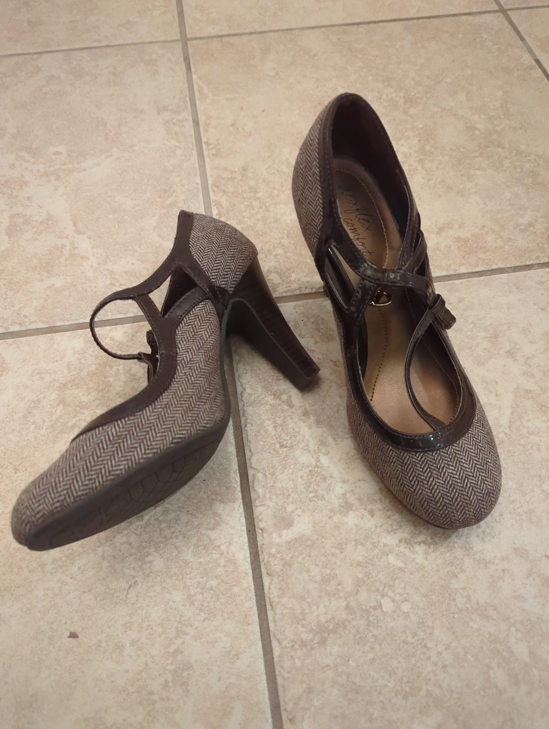 Flex Comfort Mary Jane Heels