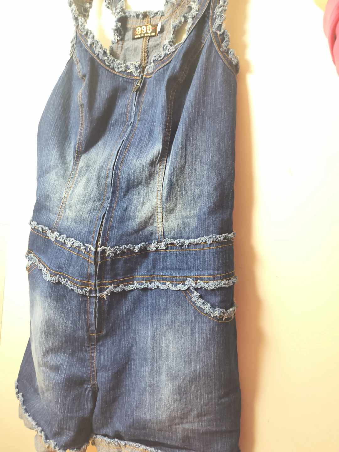 999 Denim Romper - Blue