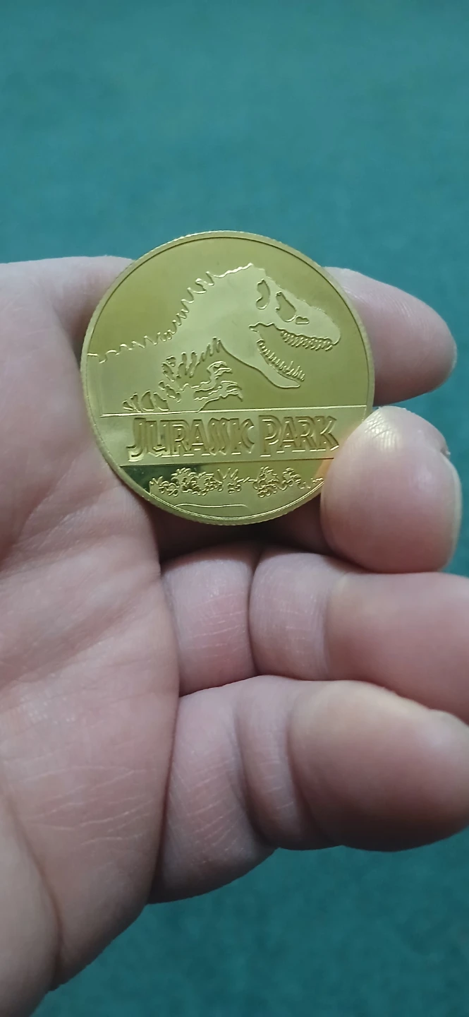 Jurassic Park Commemorative Coin - photo 3