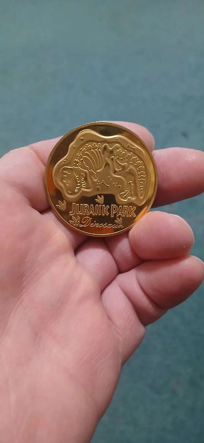 Jurassic Park Commemorative Coin - photo 4