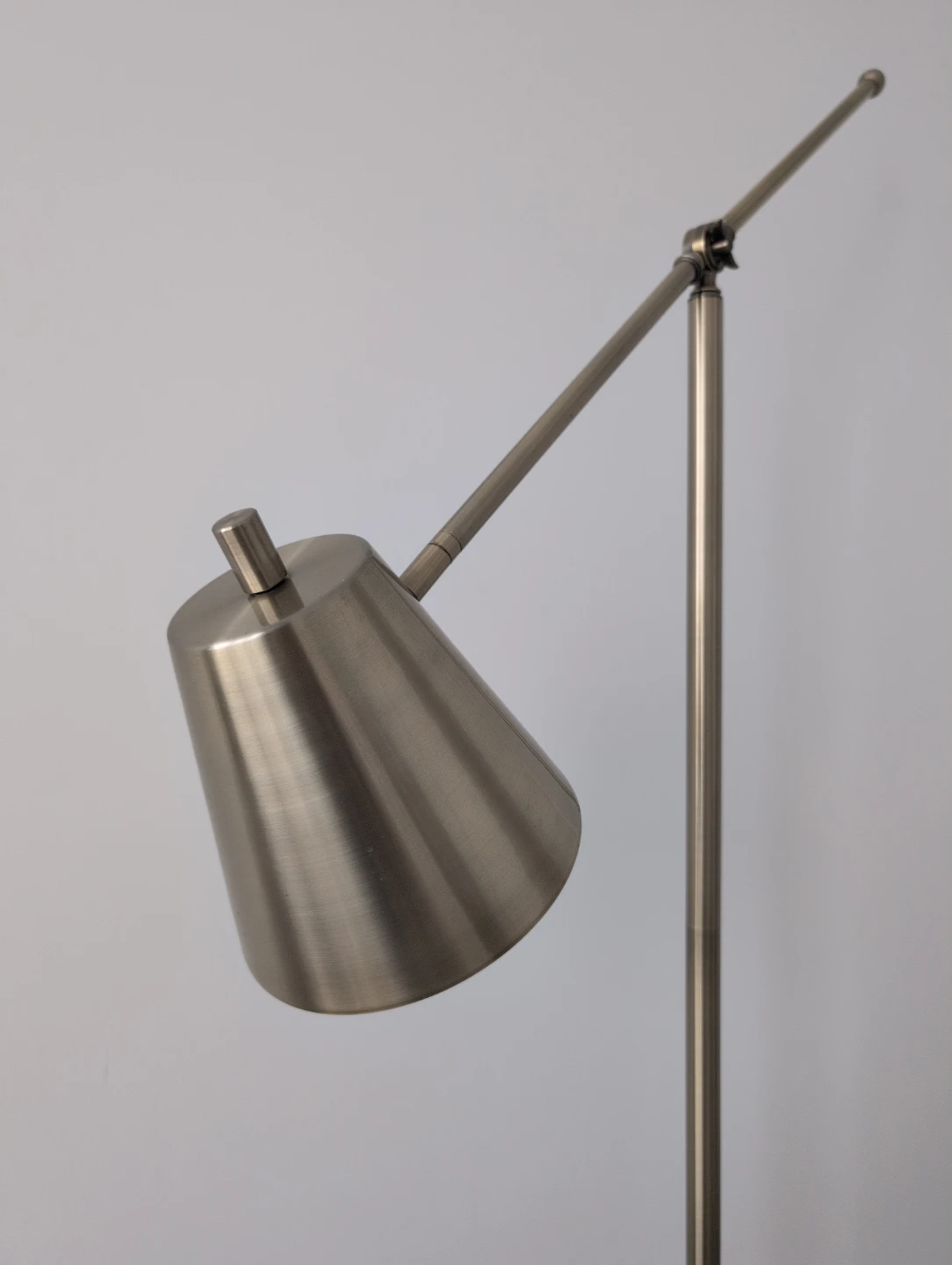 Adjustable Brass Finish Floor Lamp - photo 2