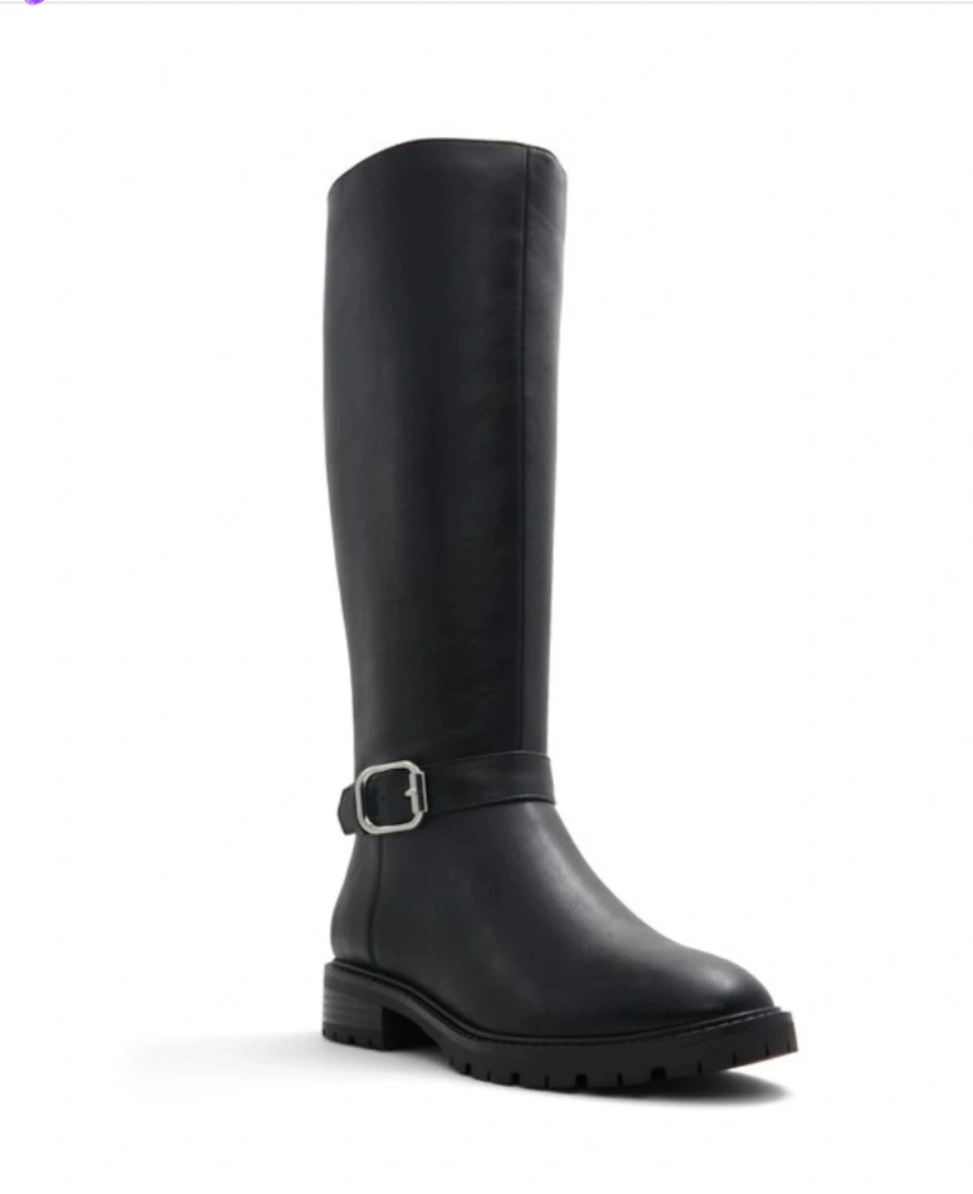 ALDO Black Leather Knee High Boots - photo 2