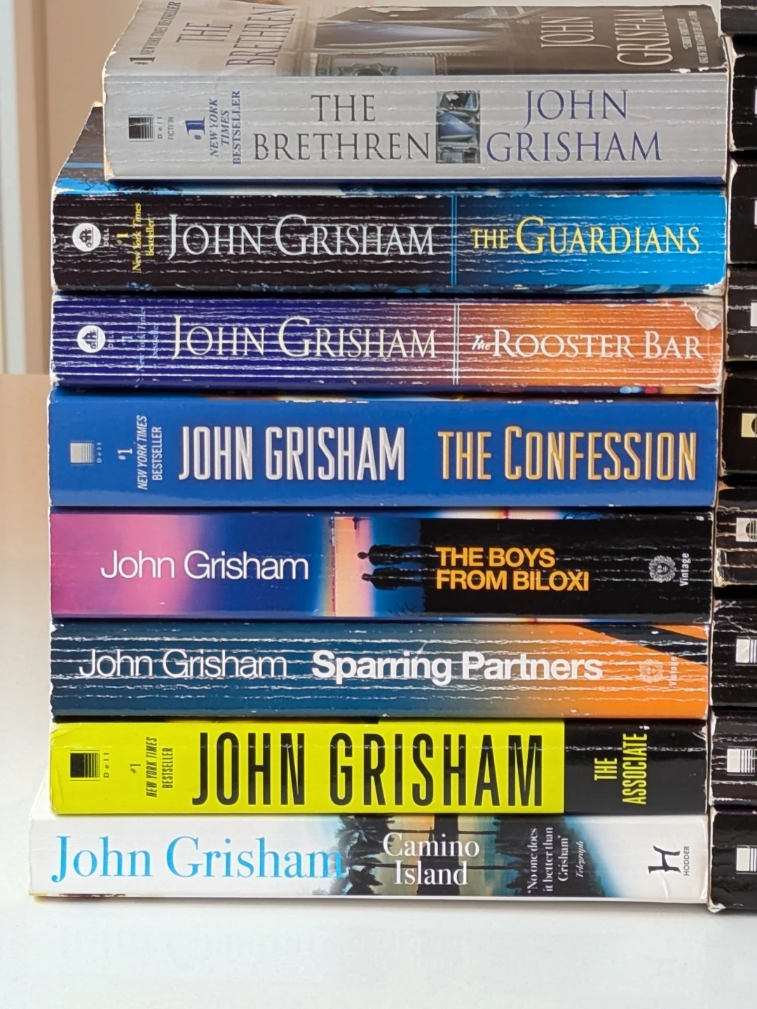17 John Grisham Paperback Novels - photo 3