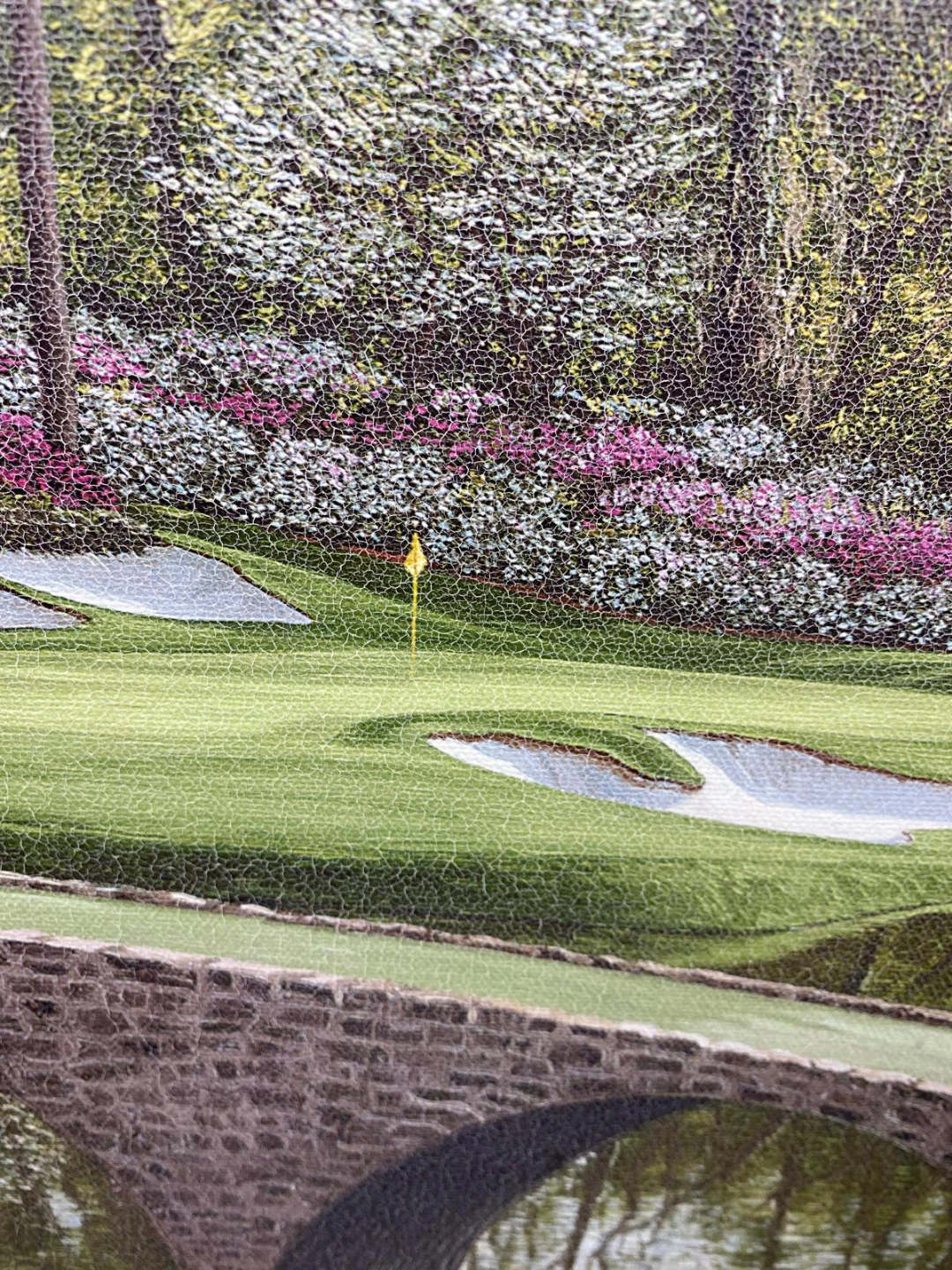 L. Hartough 1996 Framed Golf Course Print - photo 2