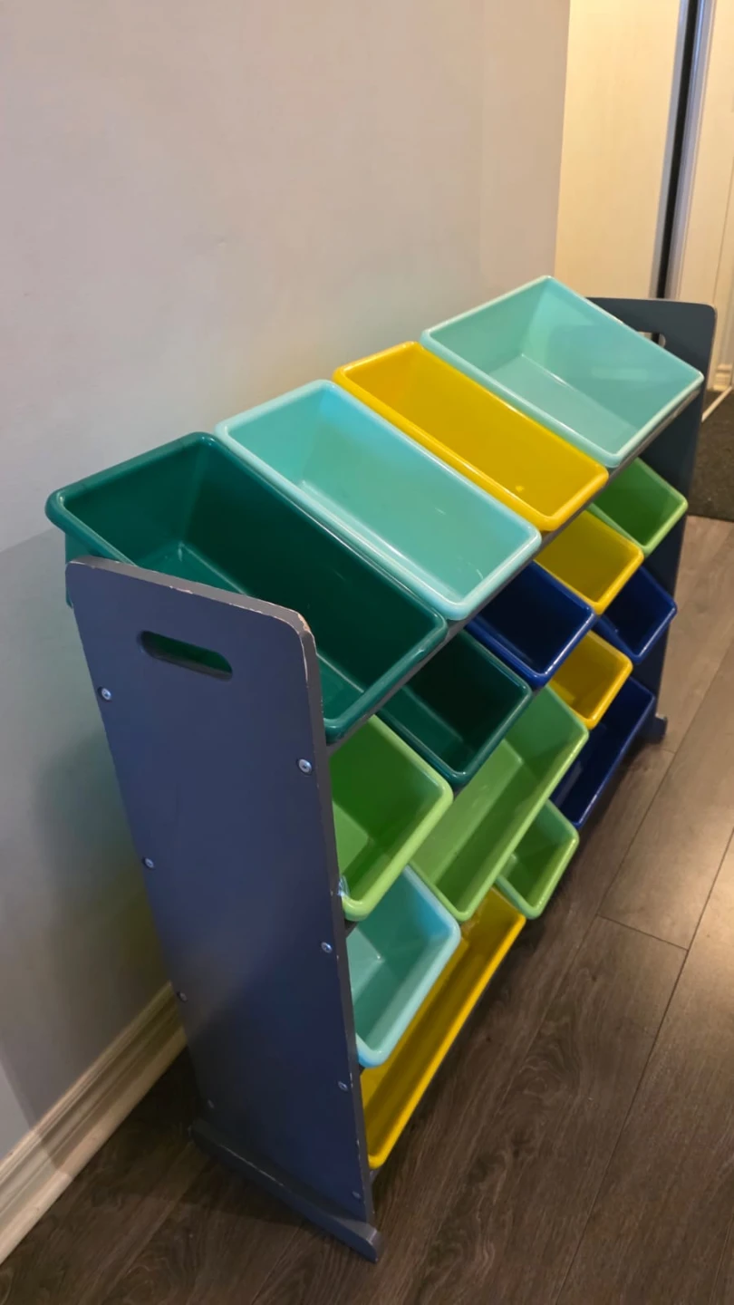 Kids Toy Organizer, 16 Storage Bins. - photo 3