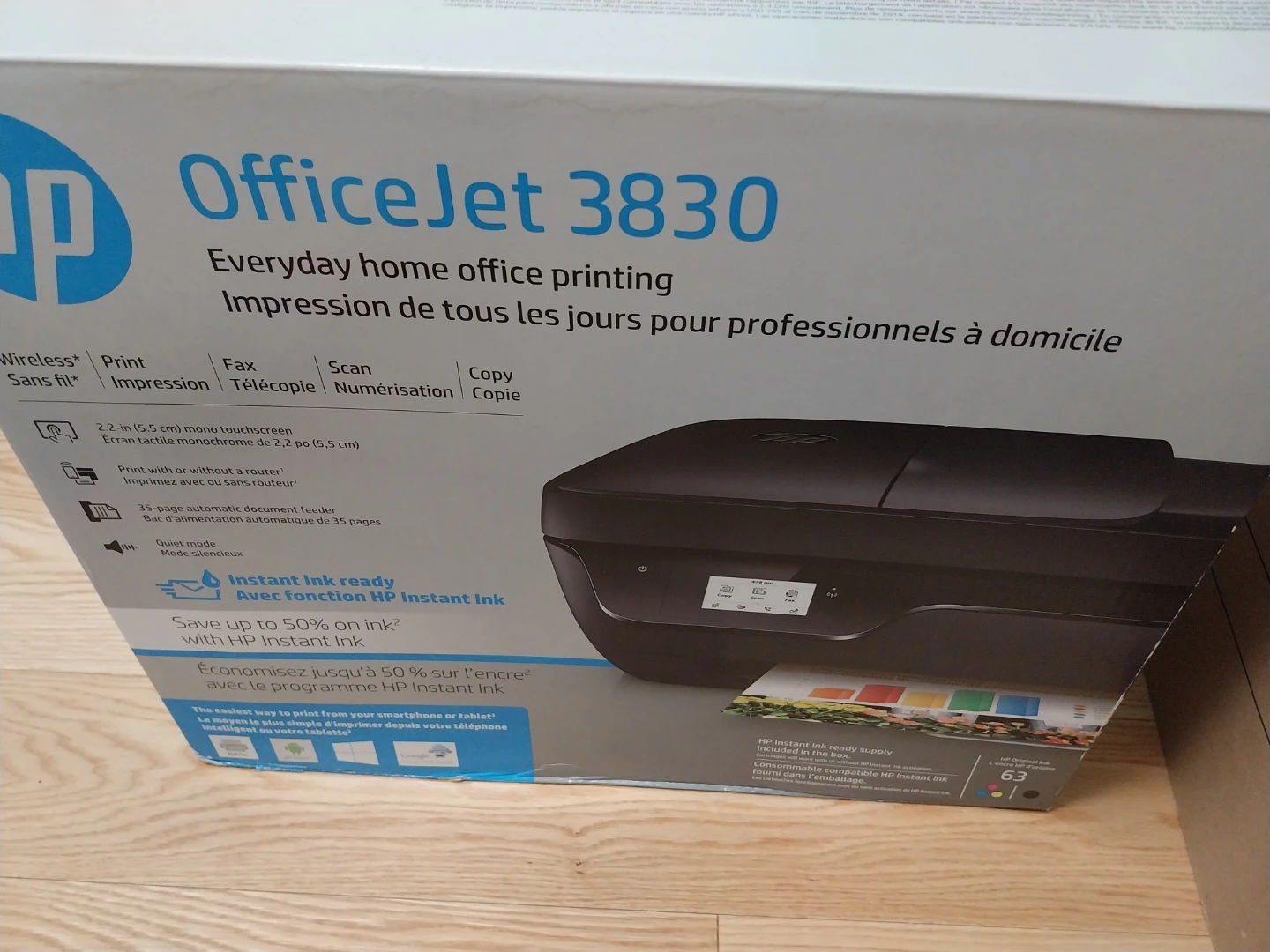 HP OfficeJet 3830 All-in-One Printer