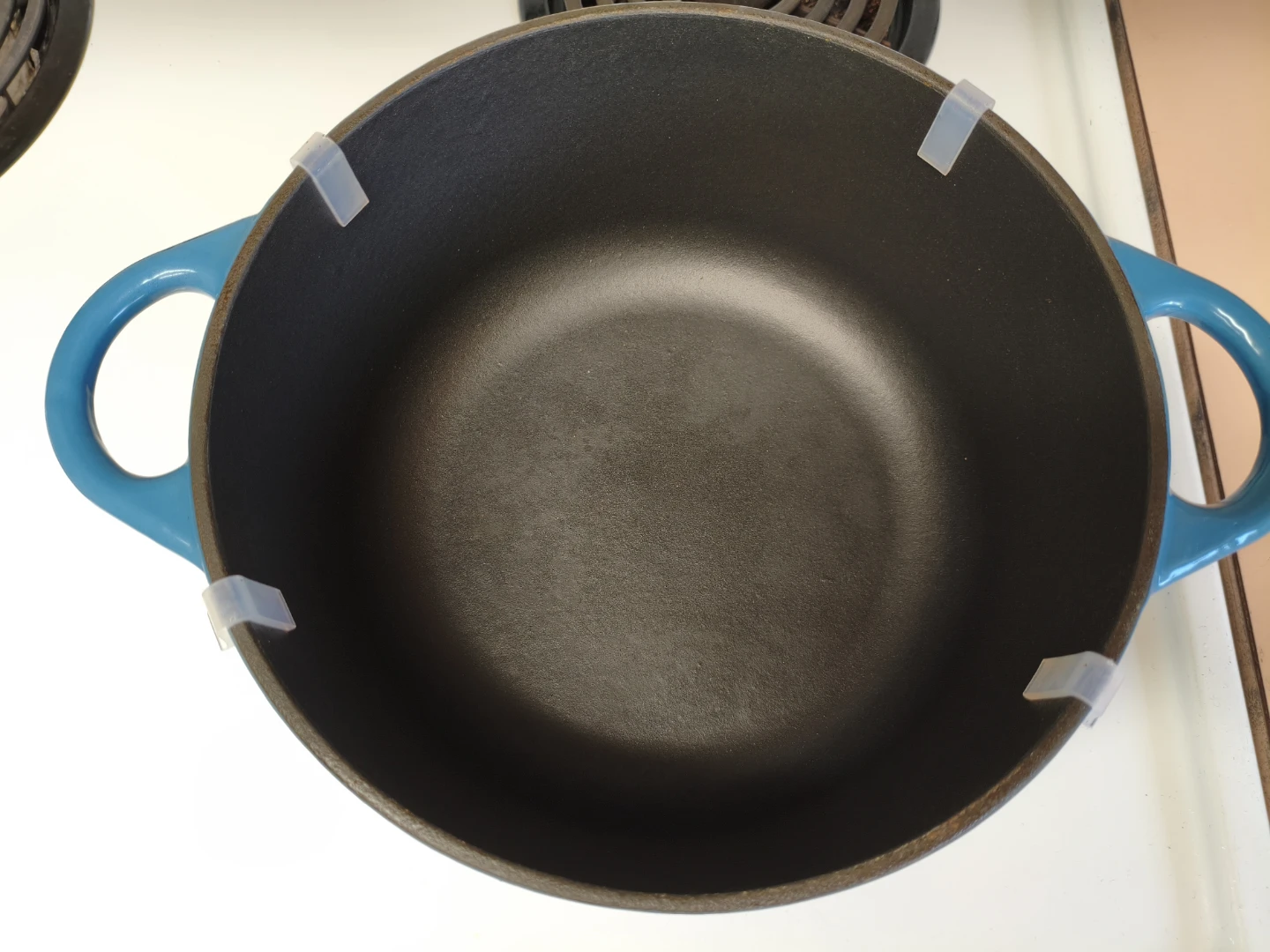 Kuhn Rikon 24cm / 9.4in Cast Iron Dutch Oven - Blue - photo 3