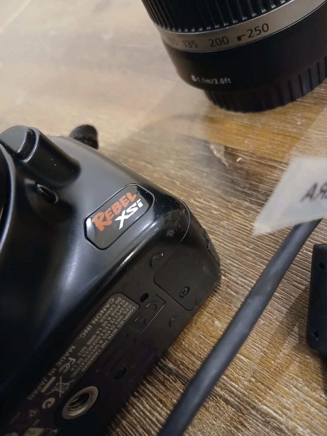 Canon EOS Rebel XSi Camera with Lens