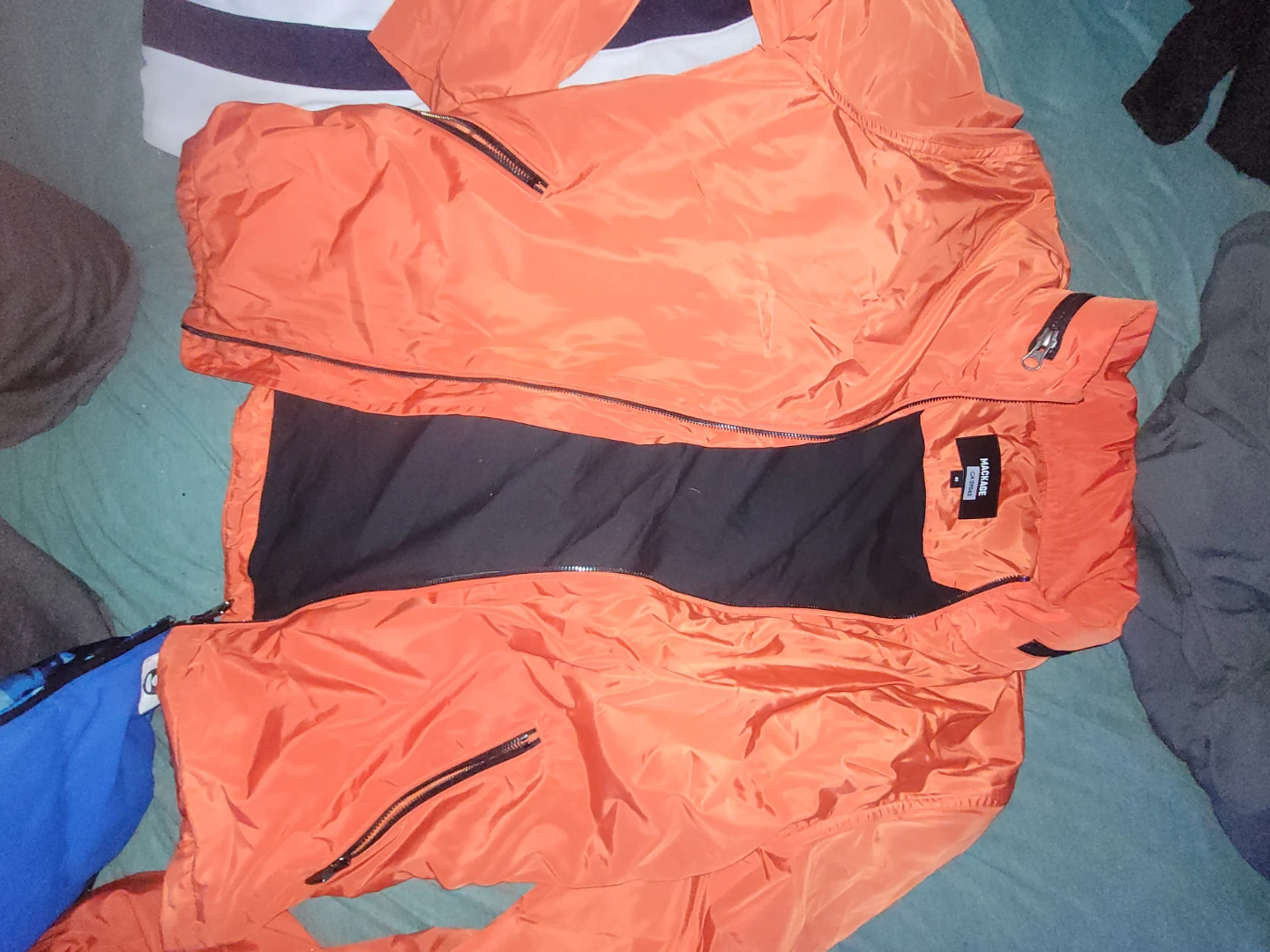 Mackage Orange Jacket Size 40