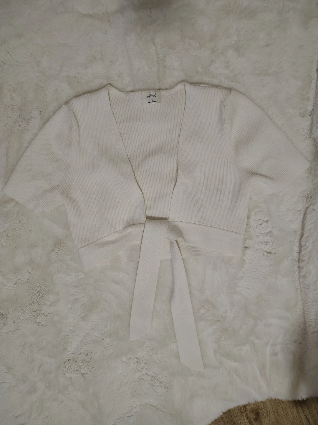 Wilfred Tie-Front Cardigan - Size S