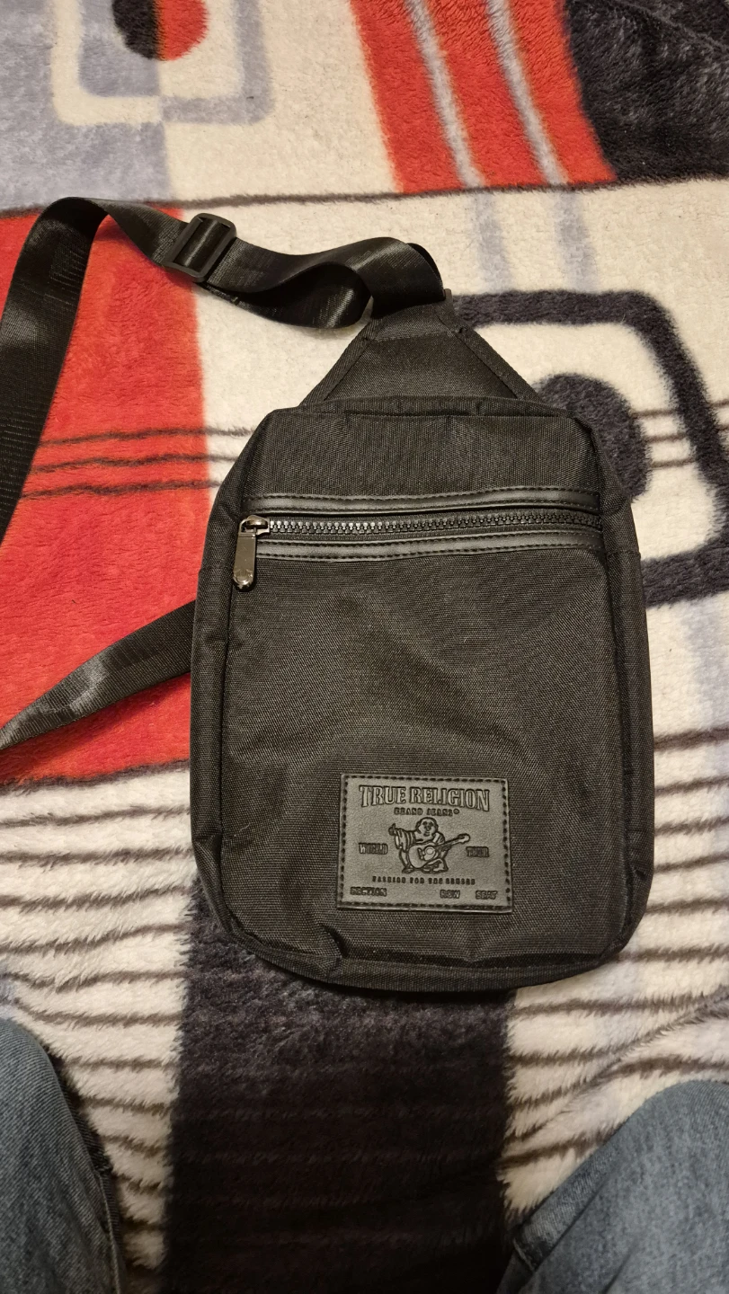 True Religion Black Crossbody Bag