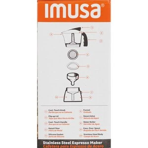 IMUSA Stainless Steel Espresso Maker - photo 2