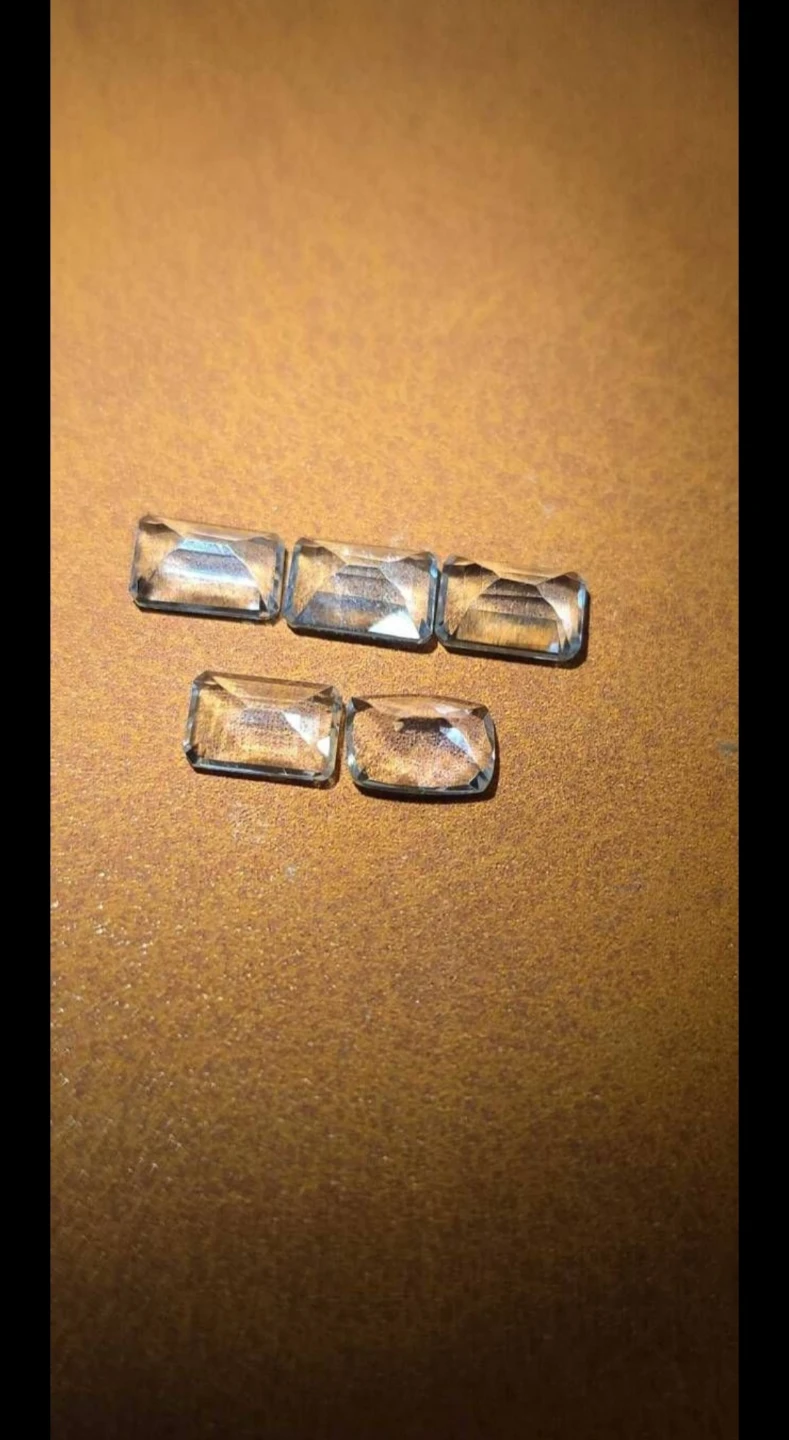 Aquamarine Gemstones - Set of 5 - photo 4