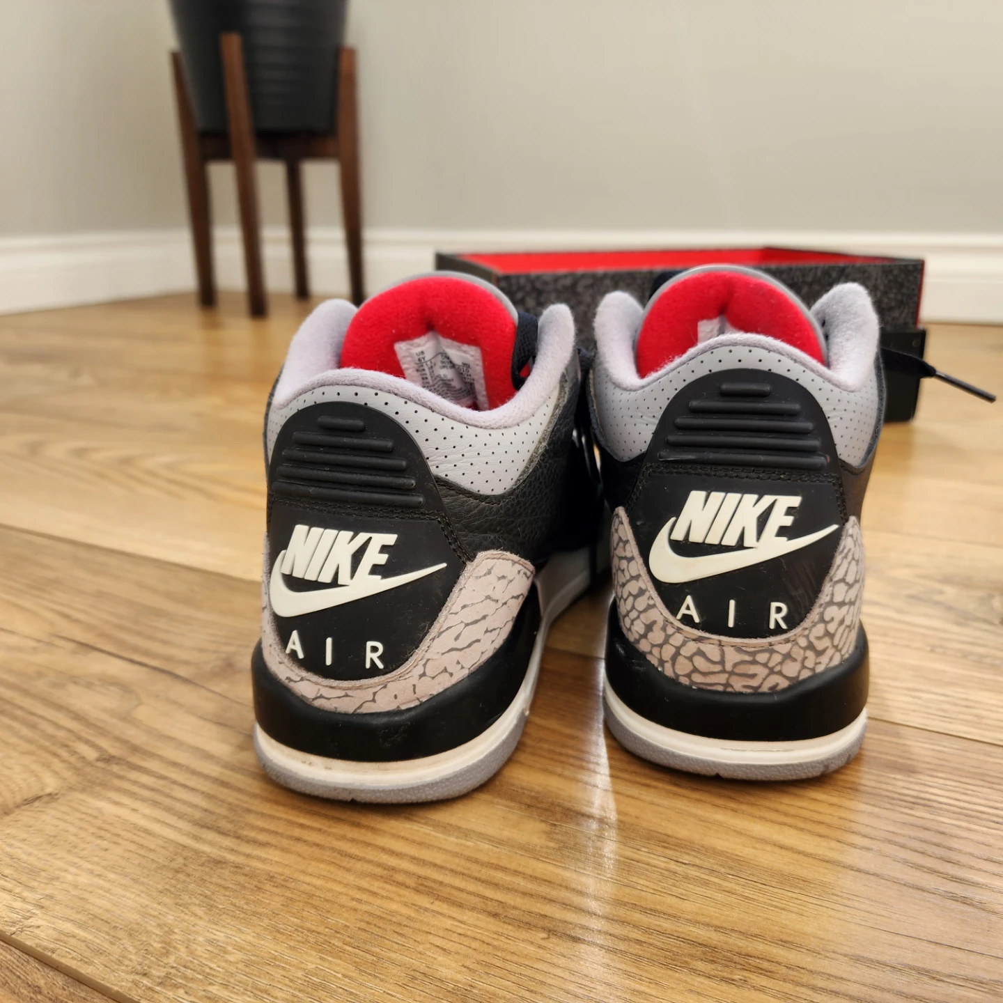 Nike Air Jordan 3 Retro Black Cement - photo 5