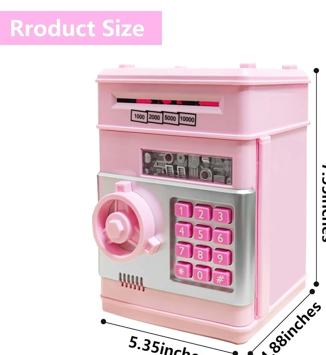 Pink ATM Electronic Piggy Bank - photo 2