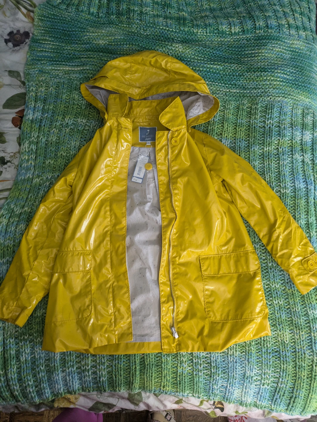 Jacadi Yellow Raincoat - Size 10A (140cm) - photo 2