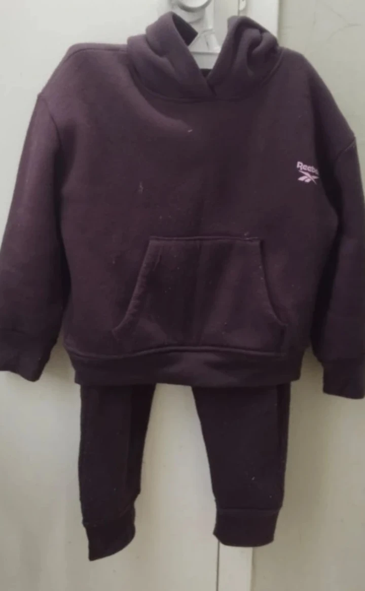 Reebok Kids' Tracksuit - Size 4, Purple