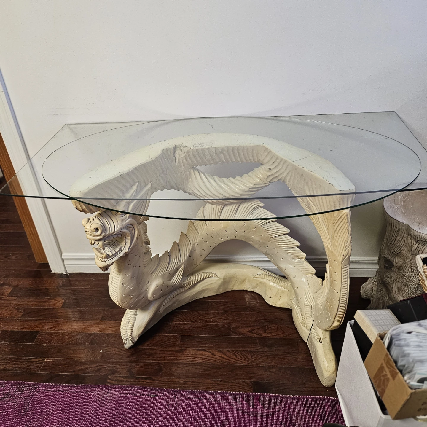 Rare Carved DragonTable - photo 5