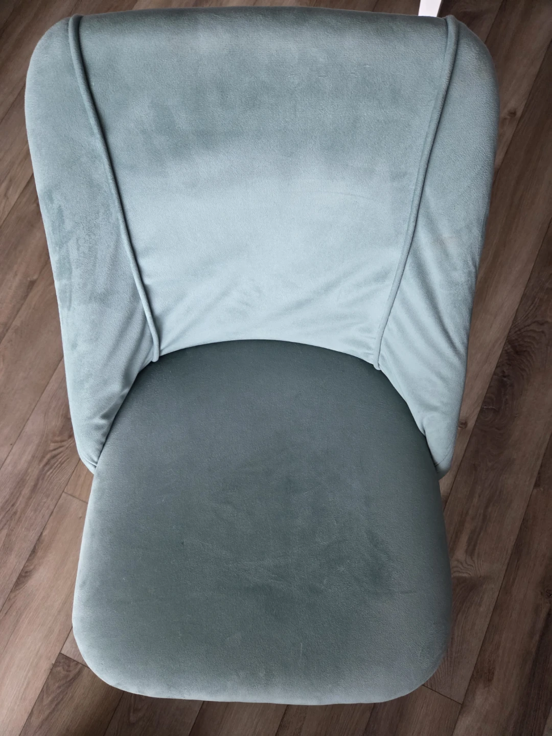 Velvet Chair in Mint Green - photo 2
