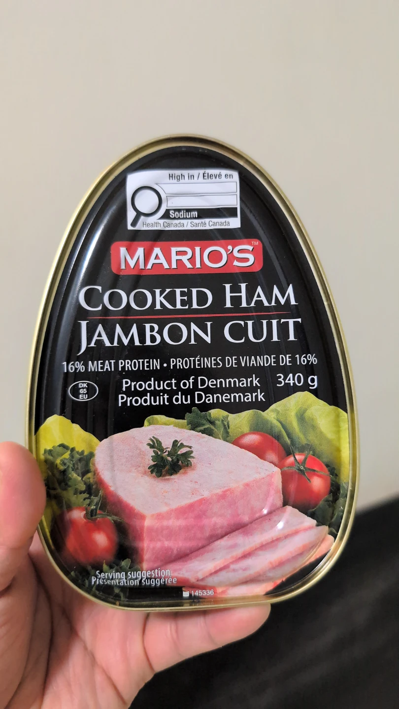 Mario's Cooked Ham - 340g