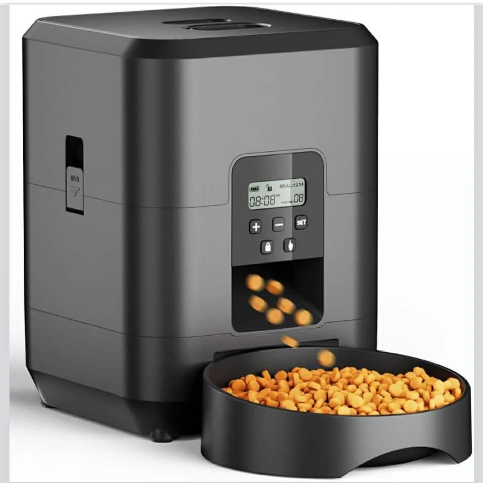 Automatic Cat Feeder, Timed Cat Food Dispenser with ...