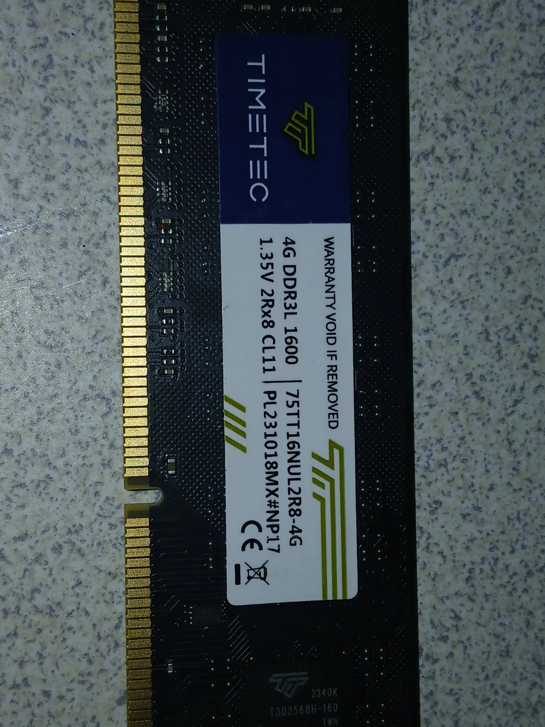 Timetec 4x 4GB DDR3 RAM Modules - photo 2