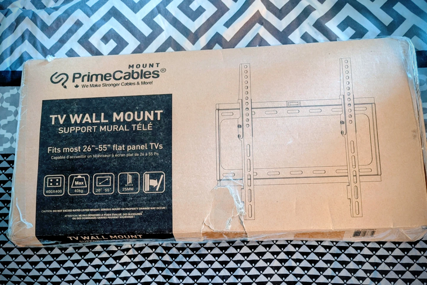PrimeCables TV Wall Mount 26-55"