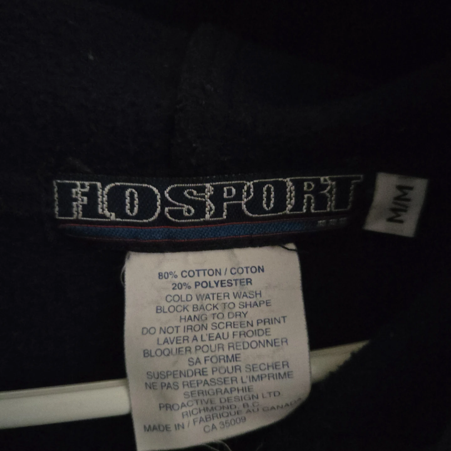 Flosport Hoodie - Size Medium - photo 3