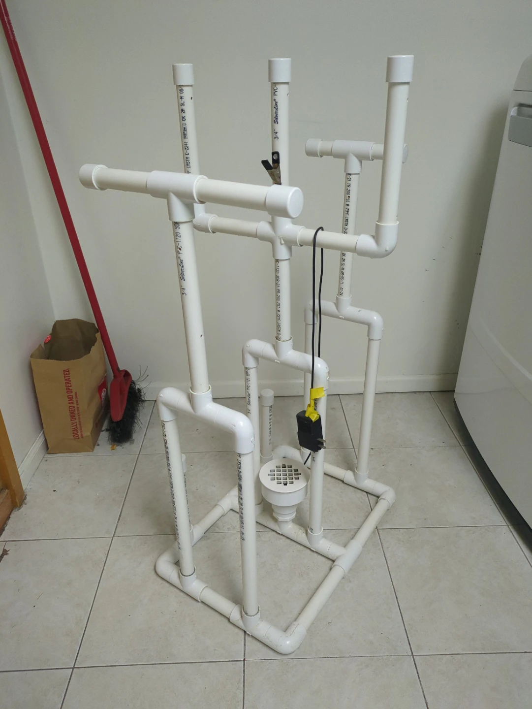 DIY Hockey Gear Equipment Drying Rack w/ Fan