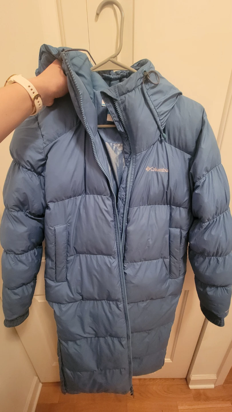 Columbia Puffer Insulated Long Jacket (Size: small)