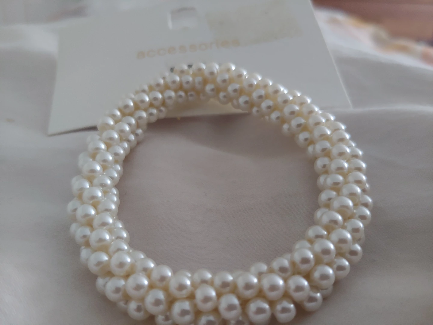 New Glass Pearl Beaded Bracelet - photo 3