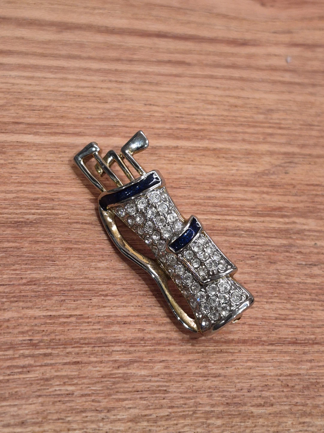 Beautiful 1 1/2" Golf Fashion Brooch - photo 2