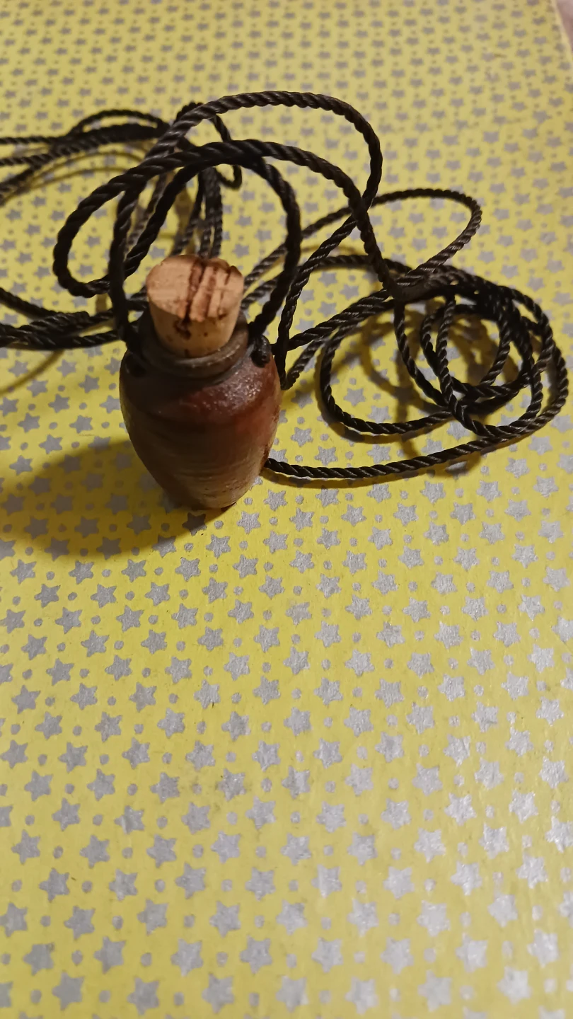 Miniature Bottle Pendant Necklace - photo 2