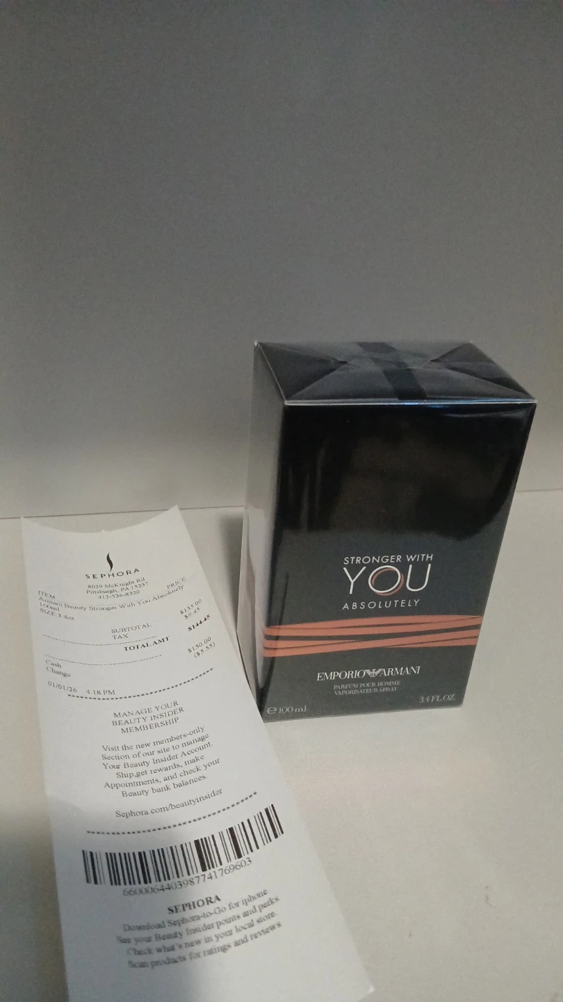 Emporio Armani Stronger With You Absolutely 100ml