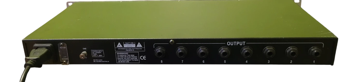 SM Pro Audio 8 Channel Preamp - photo 3
