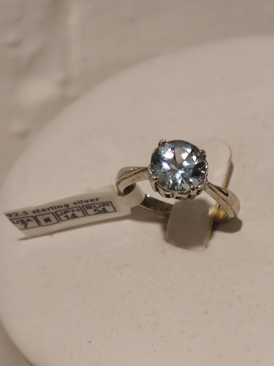 SKY-BLUE TOPAZ, 925 STERLING SILVER,. BRAND NEW