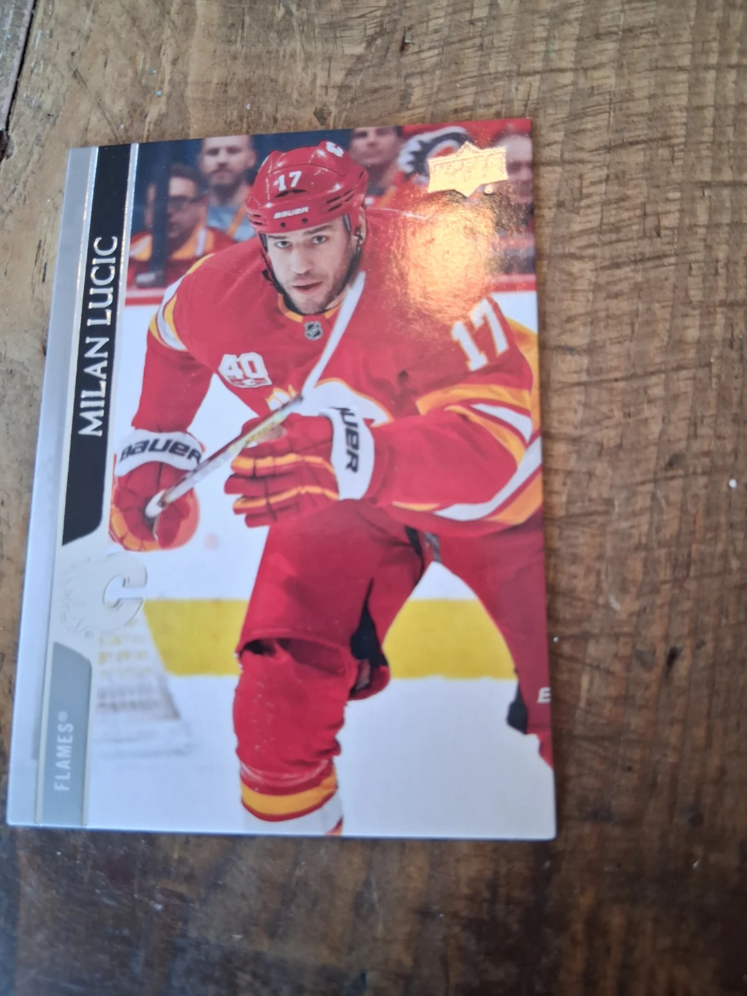 Milan Lucic 2020-21 Upper Deck Series 2 Hockey Card