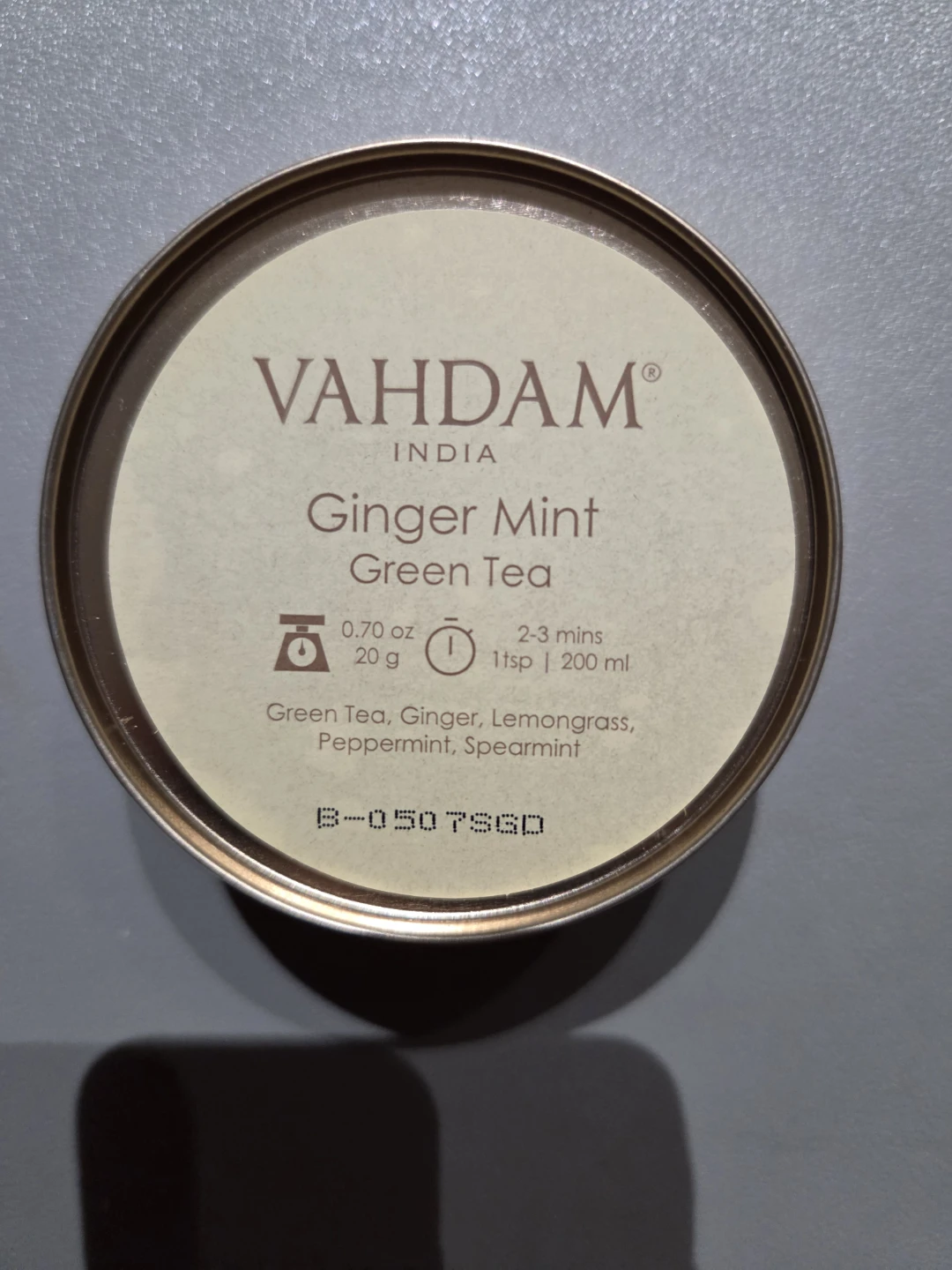 [Vahdam] Ginger Mint Green Tea - photo 2