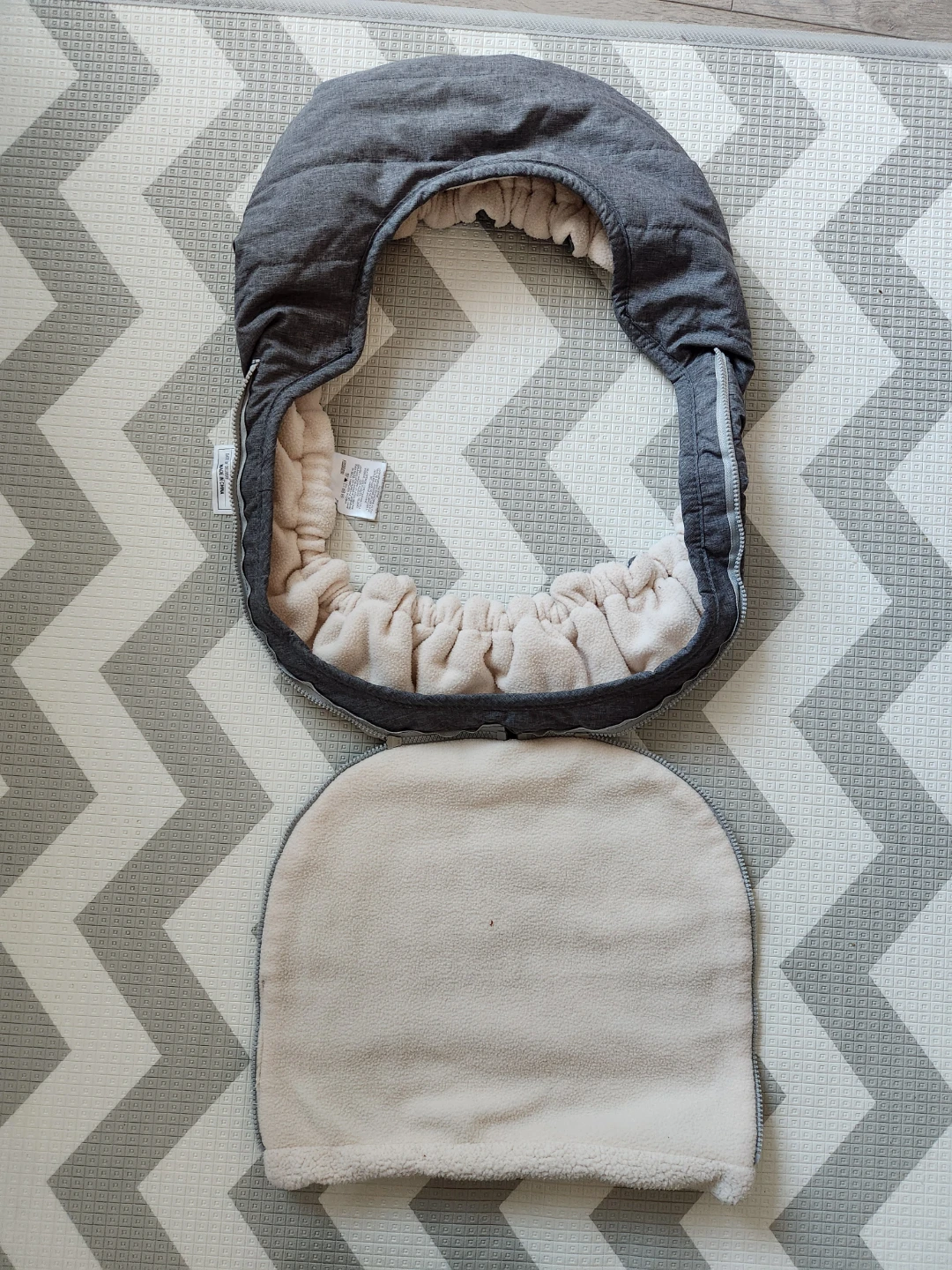 JJ Cole Car Seat Cover - Grey - photo 4