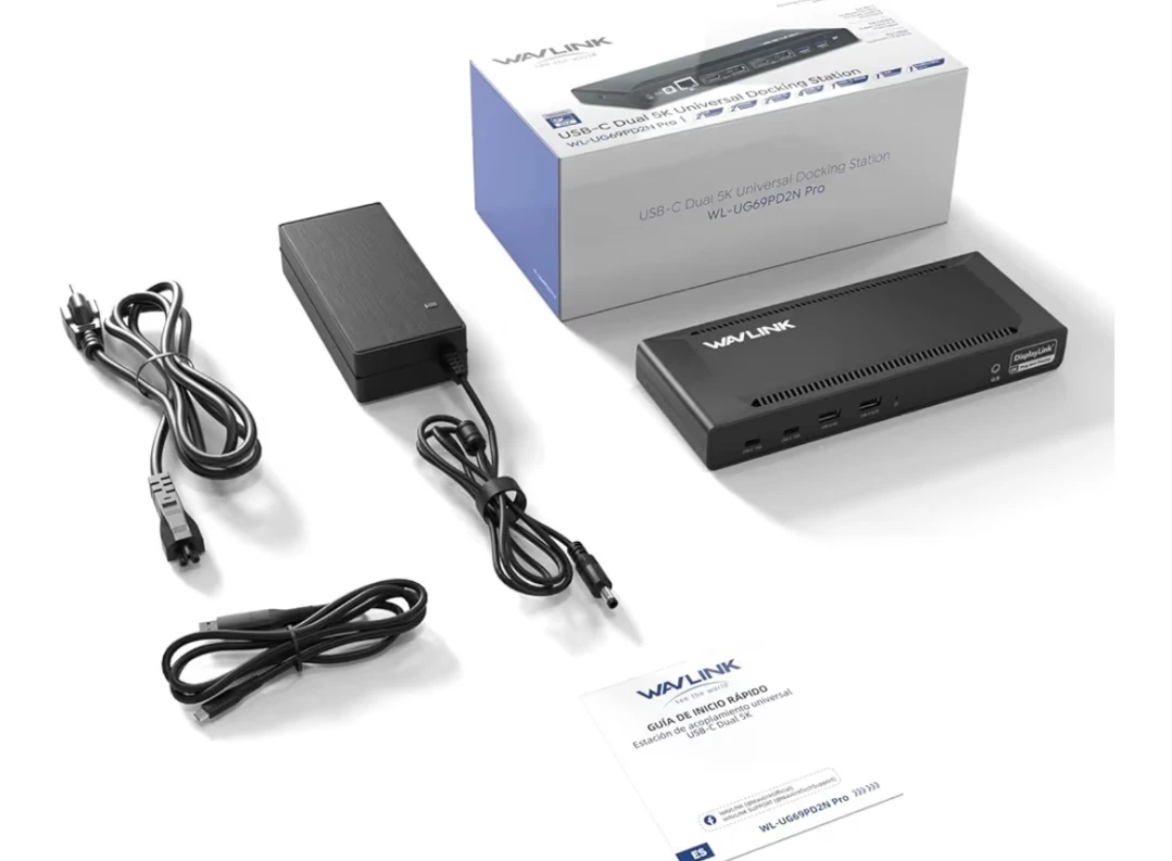 WAVLINK Laptop Docking Station Dual 4K@60Hz(2 HDMI+2DP - photo 2