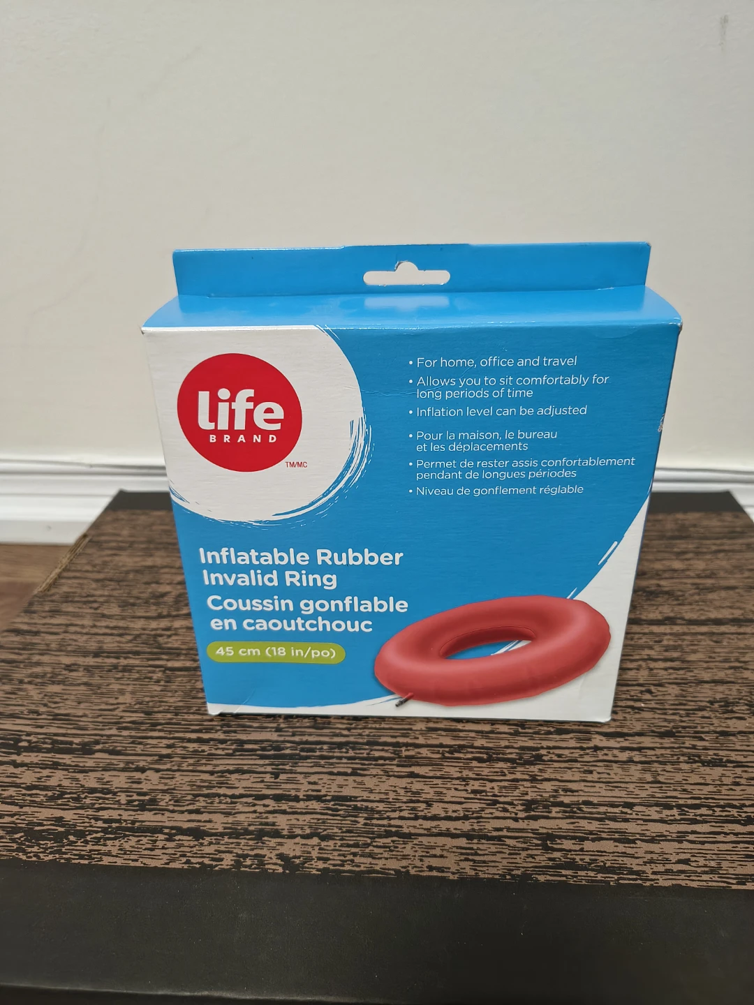 Life Brand Inflatable Rubber Invalid Ring 45cm - photo 2